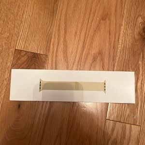 Apple Watch Band 45mm in Gold Milanese Hoop